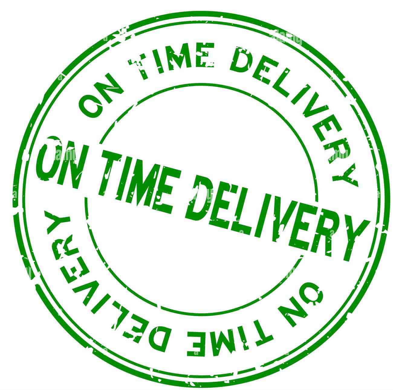 ON-TIME DELIVERY GUARANTEE